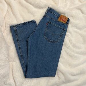 Levi 505 Denim Jeans 35x32